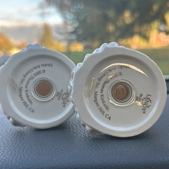 Lenox salt & pepper shaker set Thomas Kinkade $50 - Picture 4 of 7